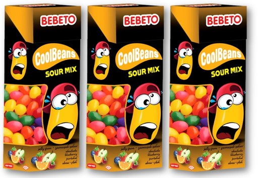 BEBETO COOL BEANS TROPIC MIX 30G