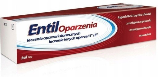 Entil, gél na popáleniny, 30 g