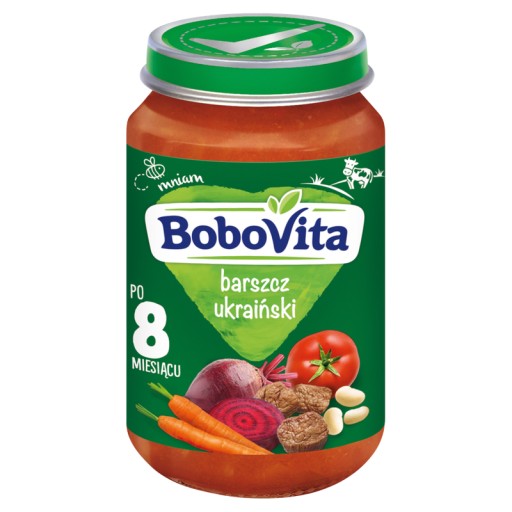 BoboVita ukrajinský boršč po 8 mesiacoch 190 g