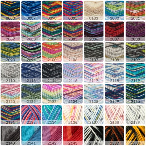 Priadza Schachenmayr Bravo Color 0090