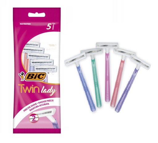 BIC Twin Lady Sensitive dámske holiace strojčeky 5 ks