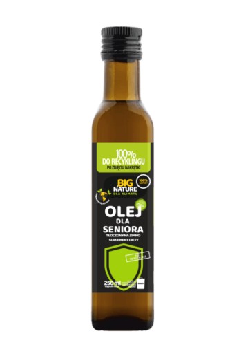 Big Nature za studena lisovaný olej pre seniorov 250 ml