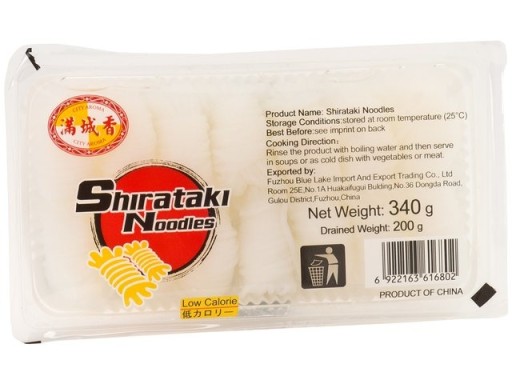 Shirataki rezance Konjac uzly 340 g