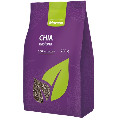 Chia semienka šalvia španielska 200g Moreso