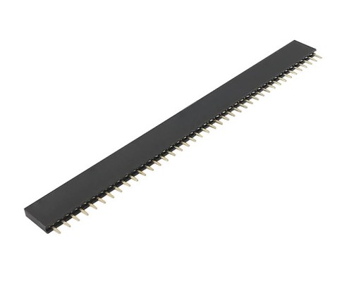 866 Goldpin zásuvka pre kolíky, 2,54 mm pásik