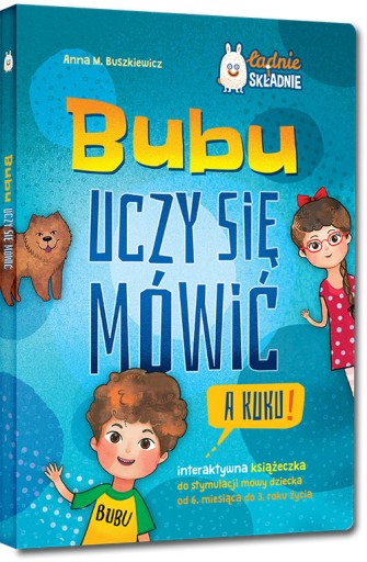 BUBU SA UČÍ HOVORIŤ kniha na stimuláciu reči