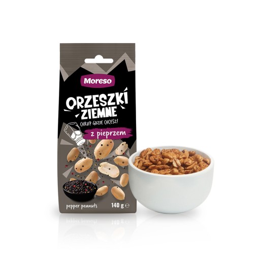 ARAŠIDY S PAPRIMOU 140g Moreso