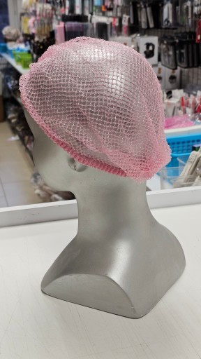 Sieťka na vlasy na natáčky, hrubá pavučina, šnúra SIBEL