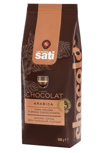 Sati káva mletá čokoláda 250g vrecko