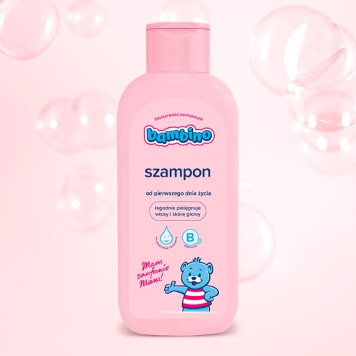 BAMBINO Detský šampón na vlasy 400ml
