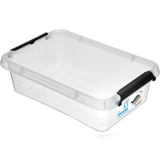 Organizér, plastová nádoba, box, kryty 3,1l