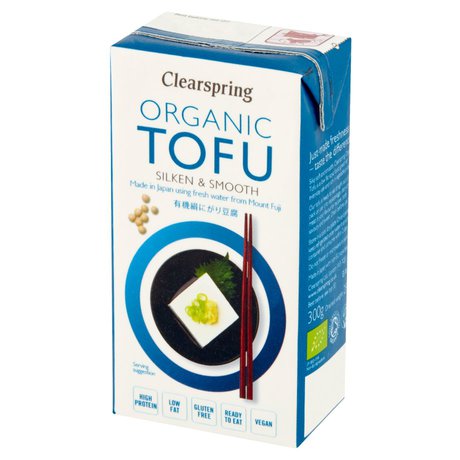 Prírodné japonské tofu Bio 300g Clearspring