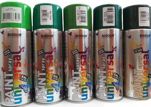 SMALTOVÁ FARBA SPREJ UNIVERZÁLNY AEROSOL GREEN GRASS sprej 400 ml