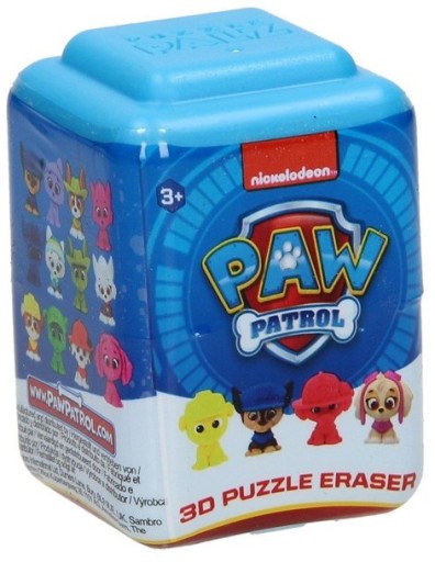 3D puzzle s voňavou gumou Tlapková patrola s prekvapením
