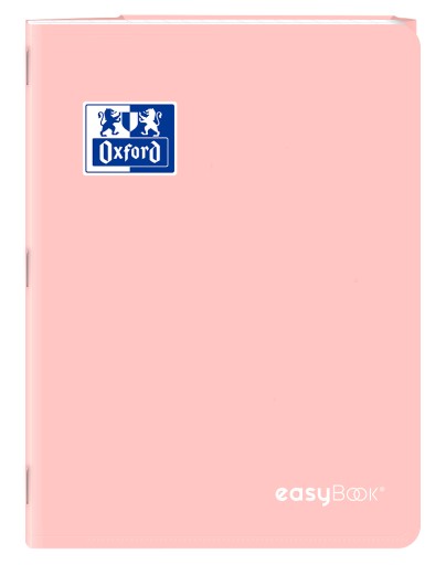 OXFORD EASYBOOK PASTELOVÝ ZÁPISNÍK A4 60 STRÁNKOVÁ mriežka S OKRAJMI 3 v 1