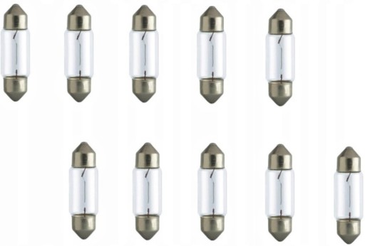 ŽIAROVKA C10W 41MM 12V 10W SV8,5 TUBE SET.