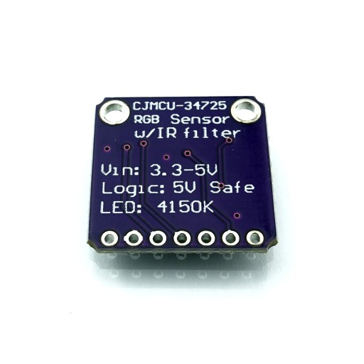 TCS34725 RGB I2C modul senzora detekcie farieb