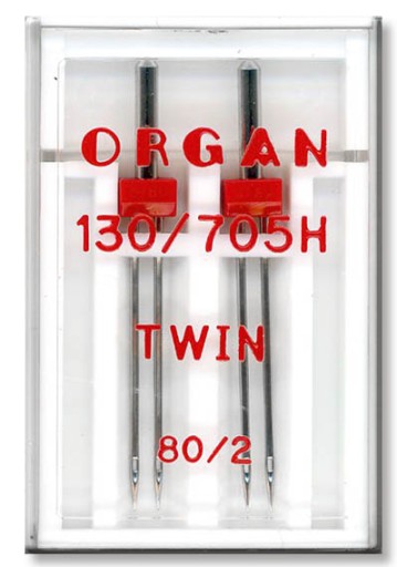 ORGAN Twin Universal 80/2 dvojité ihly