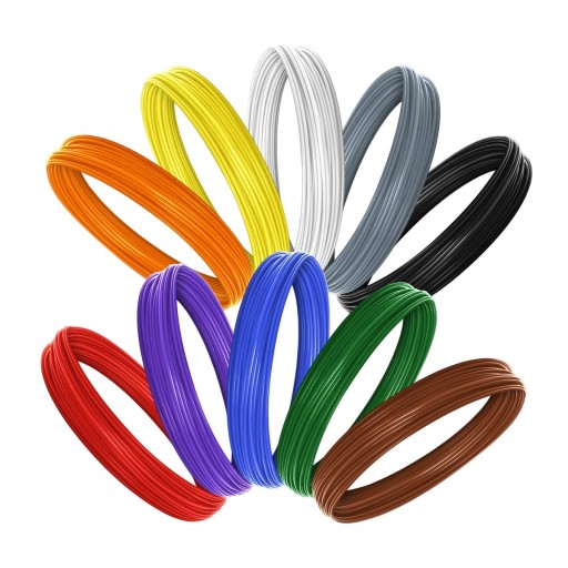 NÁPLNE do 3D PERO 100m FILAMENT 10 farieb