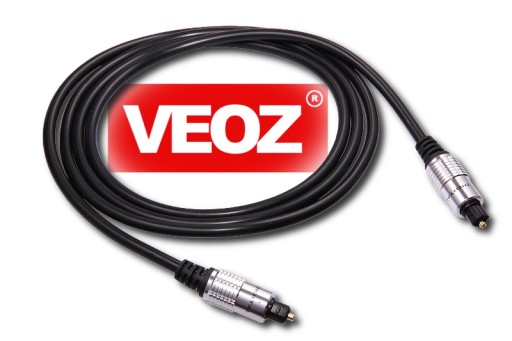 TOSLINK T-T SPDIF VEOZ OPTICKÝ KÁBEL 5m