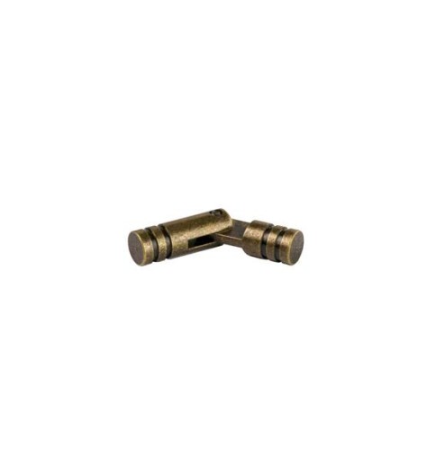 Bronzový cylindrický boxový pánt 5x25mm 2 ks