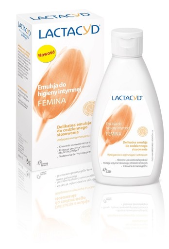 Lactacyd FEMINA Emulzia na intímnu hygienu - zásoba 200 ml