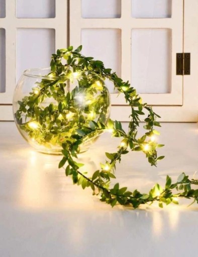 BOXwood LED listová girlanda na drôte