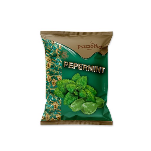 Pszczółka Pepermintové cukríky mätové karamelky 1kg 1000 g