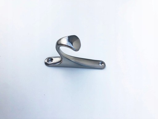 VINTAGE INOX ELEGANTNÝ JEDNOBODOVÝ VEŠIAK