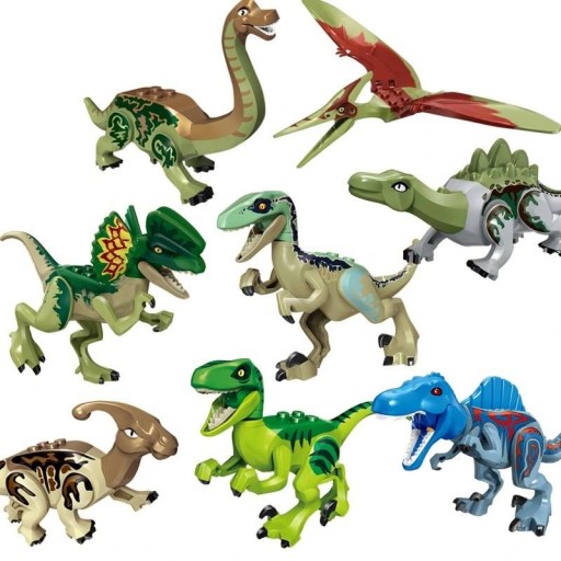 DINOSAUR BLOCKS Jurský svet 77043