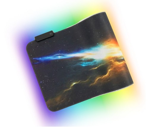 XXL podložka pod myš s LED podsvietením 80x30 cm