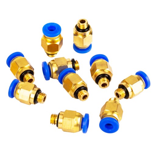 PC4 M5 PTFE bowden pneumatické kovanie