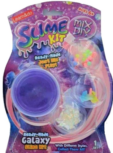 SLIME + DOPLNKY PRIPRAVENÉ GLUTEK Rôzne farby