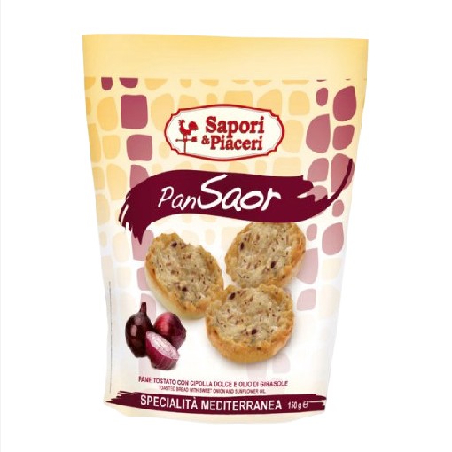 Sapori Piaceri PanSaor krutóny s cibuľovou príchuťou korenia 150g