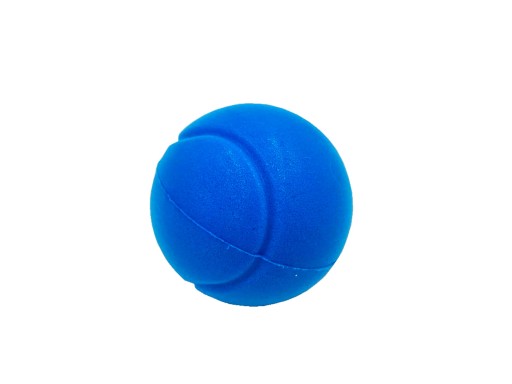 Mäkká piškótová loptička PRE DETI, 7cm, ŽLTÁ