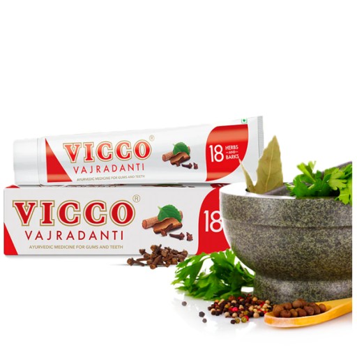 PRÍRODNÁ VICCO PASTA PRE CITLIVÉ ZUBY A ĎASNÁ BEZ FLUORIDU, CUKRU