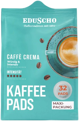 Tchibo Eduscho Caffe Crema 32 vložiek SENSEO vrecúška