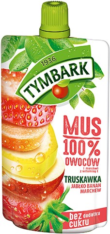 TYMBARK 100% jahodová pena 120g