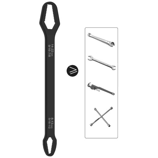 TORX UNIVERZÁLNY OTVORENÝ KĽÚČ INCH 8-22mm súprava do auta