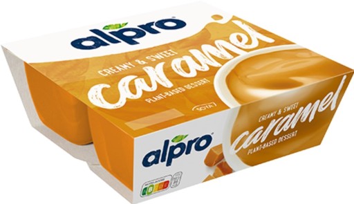 ALPRO SOYA VELVET KRÉMOVÝ KARAMELOVÝ DEZERT 4 bal