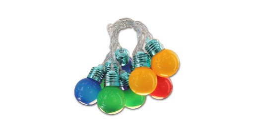 Plastové LED žiarovky na batérie 10XLED EKO-LIGHT