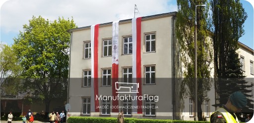 POĽSKÁ VLAJKA POĽSKÉ VLAJKY VÝROBCA 112x70 cm SILNÉ