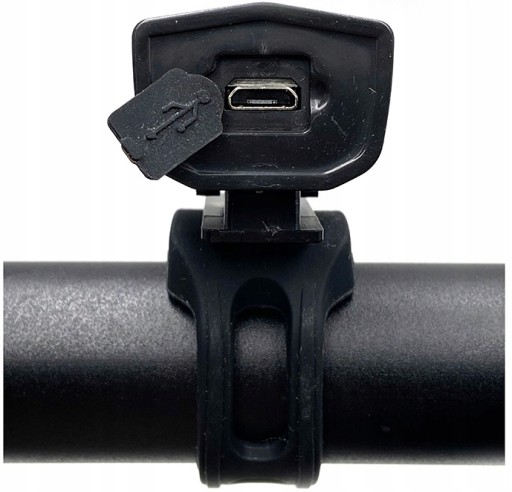PREDNÉ + ZADNÉ LED BICYKLE LAMPA, NABÍJACIE, NA RIADITEĽKA