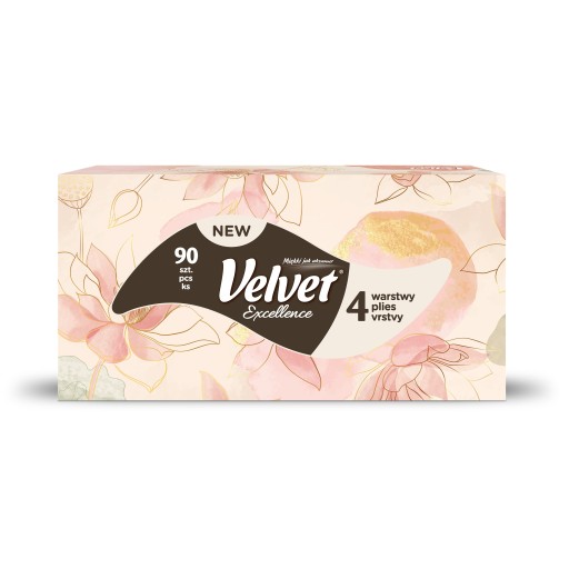 Velvet Excellence utierky v 4 vrstvách