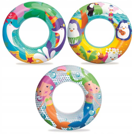 BESTWAY Sea Creature nafukovací kruh na plávanie - 51 cm - tučniak