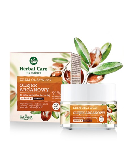 Farmona Herbal Care Výživný krém s arganovým olejom na deň a noc 50ml