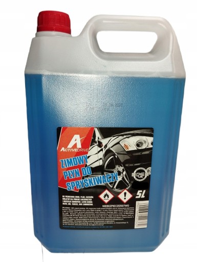 EFEKTÍVNA KVAPALINA DO OSTREKOVAČOV ACTIVE DRIVE 5 L ZIMNÝ BEZ METANOLU
