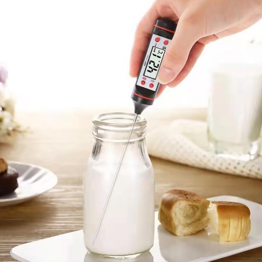 DIGITÁLNY KUCHYNSKÝ TEPLOMER NA MÄSO, VÍNO, LCD SONDA