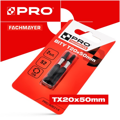 Nárazový bit Nárazové bity TX20 50mm | Nárazový bit pre skrutkovač 2 ks.