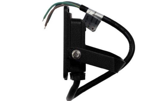 LED reflektor 10W studený 6000K 800lm čierny IP65